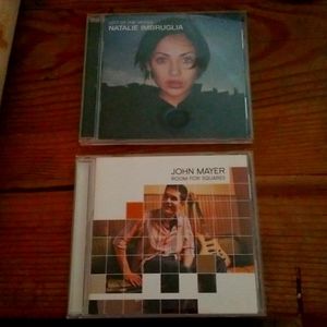 Natalie Imbruglia Life of the middle & John Mayer Room for squares CD